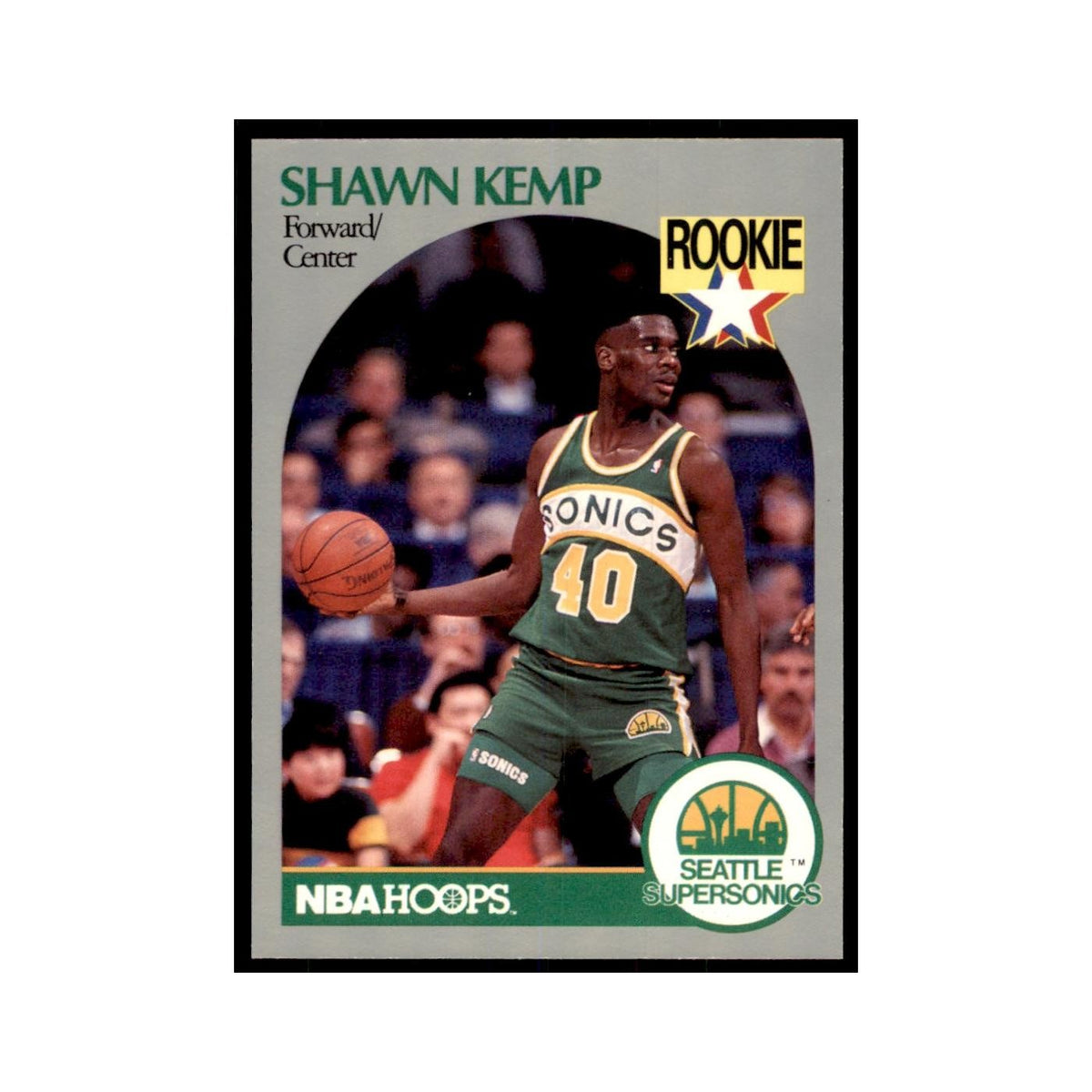 1990 NBA Hoops Shawn Kemp RC Basketball Cards #279
