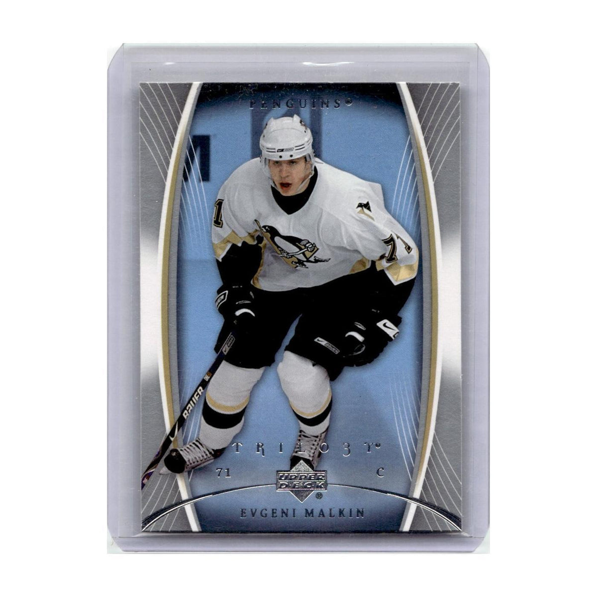 2007 Upper Deck Trilogy Evgeni Malkin Pittsburgh Penguins #78