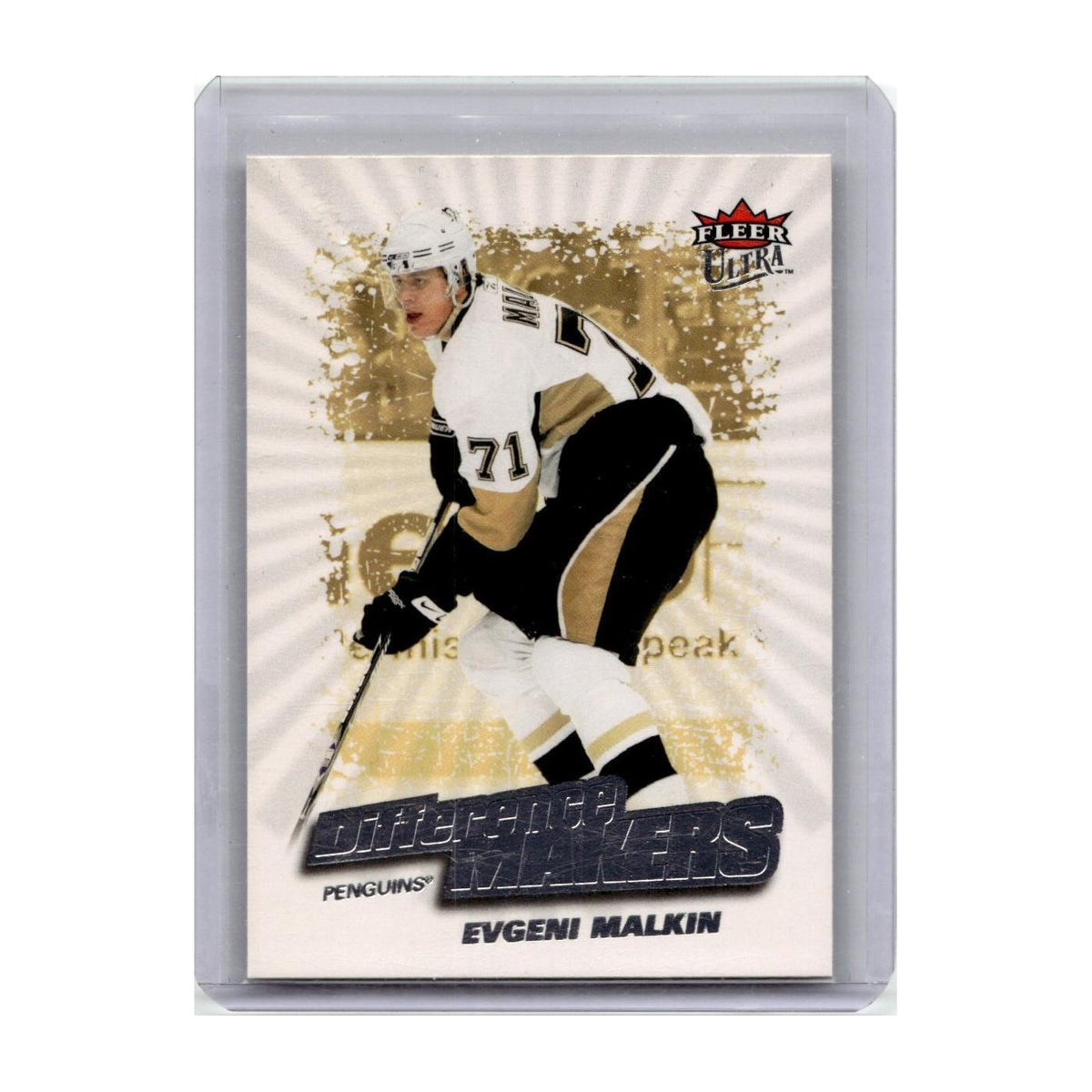 2008 Ultra Difference Makers Evgeni Malkin Pittsburgh Penguins #DM19