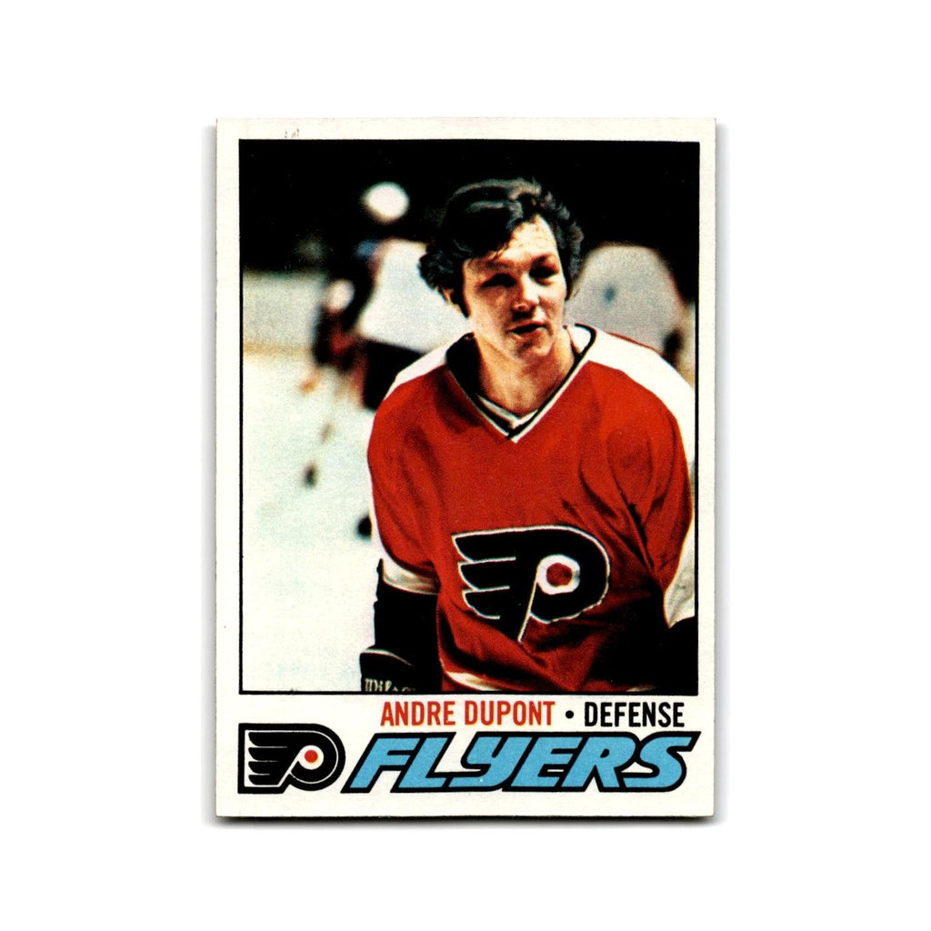 1977 Topps Andre Dupont Philadelphia Flyers #164