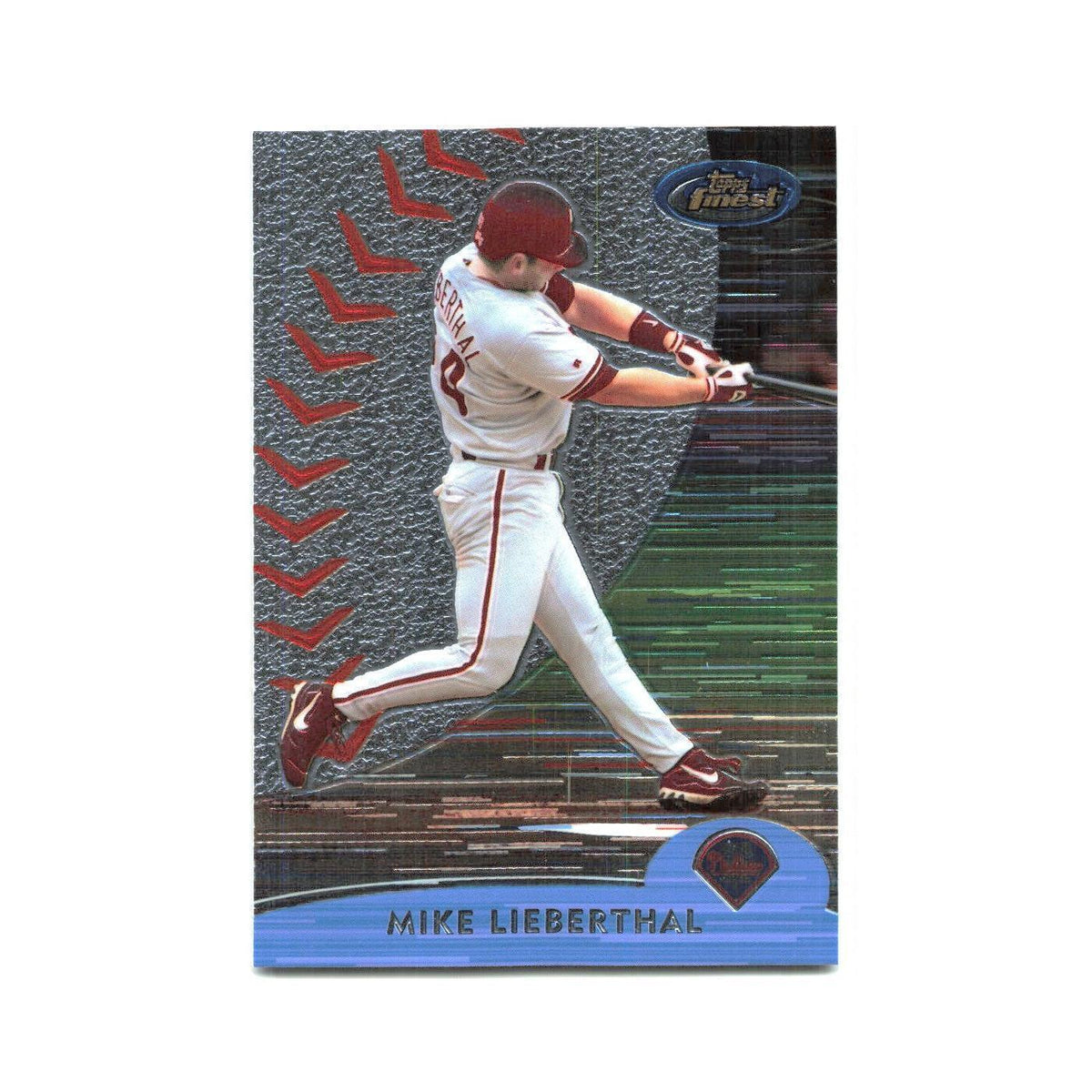 2000 Finest Mike Lieberthal Phillies #39