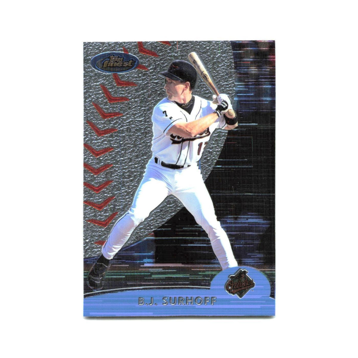 2000 Finest B.J. Surhoff Orioles #29