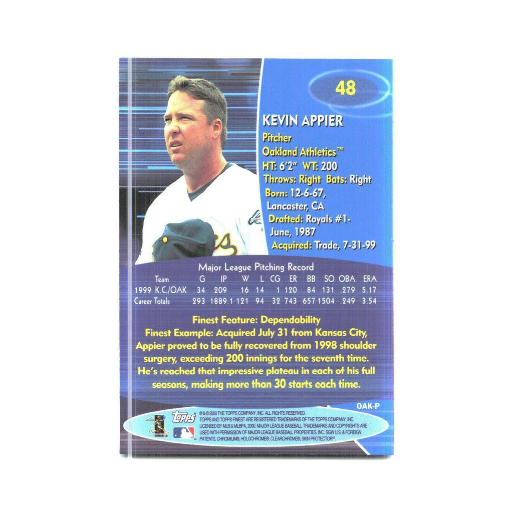 2000 Finest Kevin Appier Athletics #48
