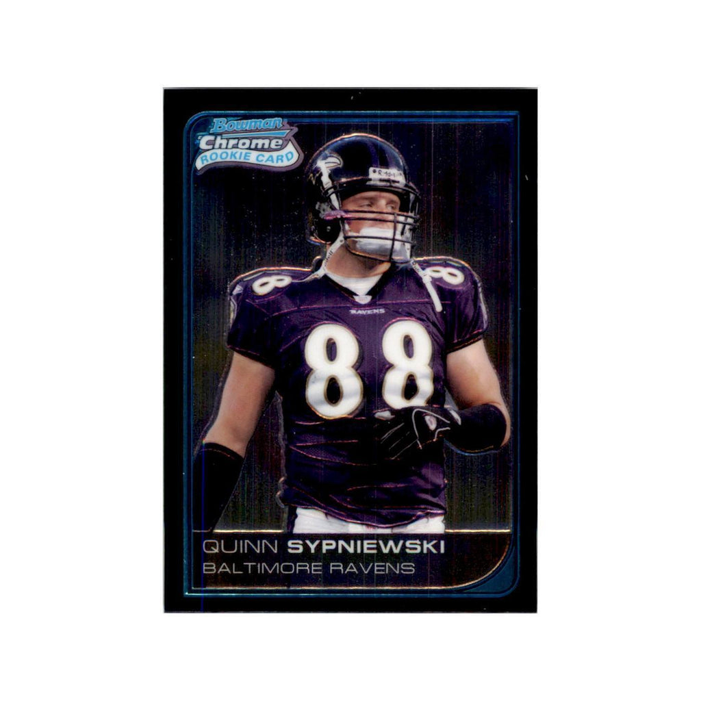2006 Bowman Chrome Quinn Sypniewski RC Football Cards #13