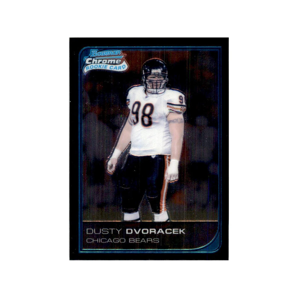 2006 Bowman Chrome Dusty Dvoracek RC Football Cards #26