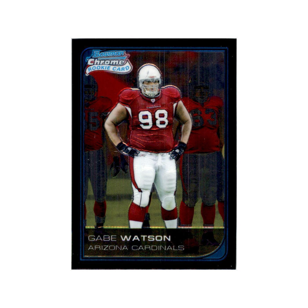 2006 Bowman Chrome Gabe Watson RC Football Cards #31