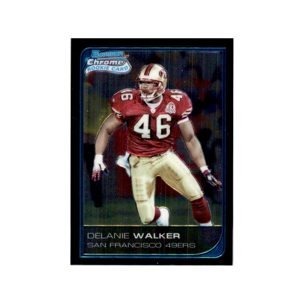 2006 Bowman Chrome Delanie Walker RC Football Cards #49