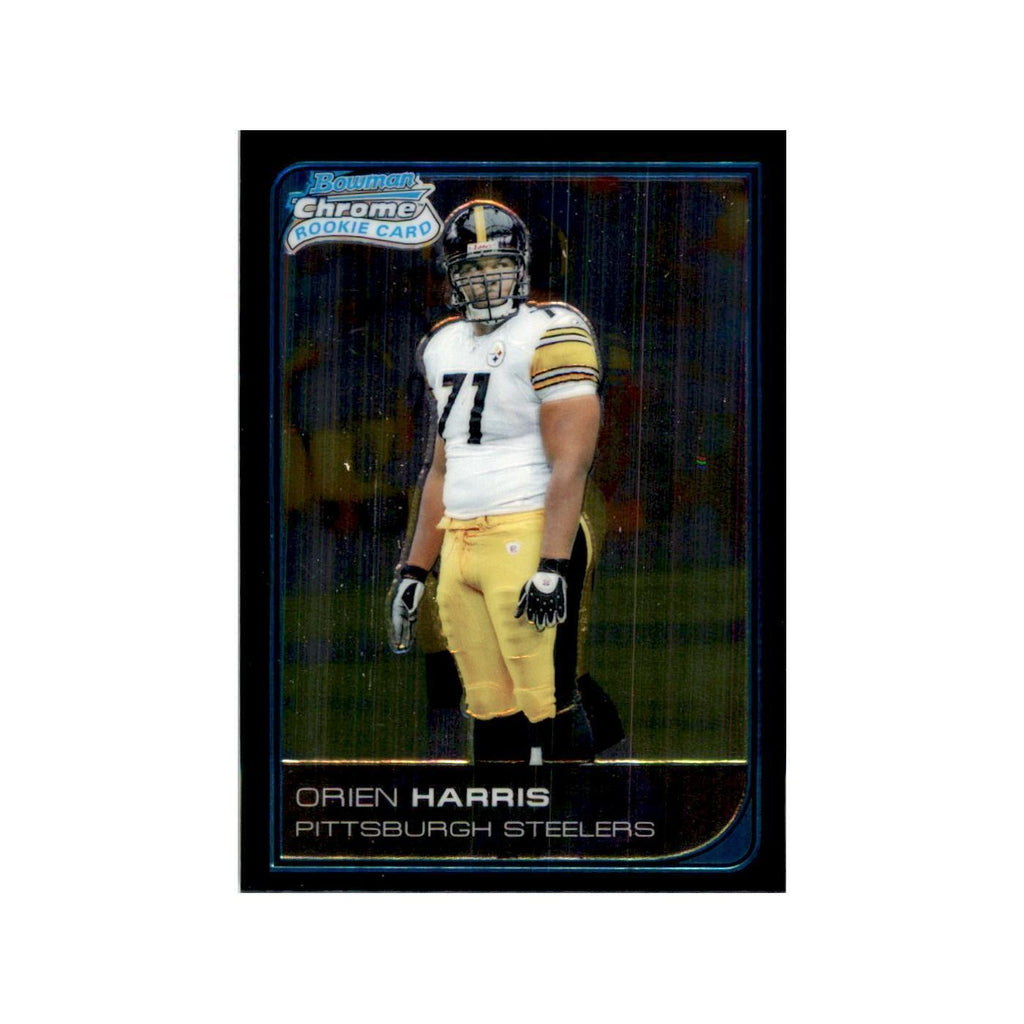 2006 Bowman Chrome Orien Harris RC Football Cards #35
