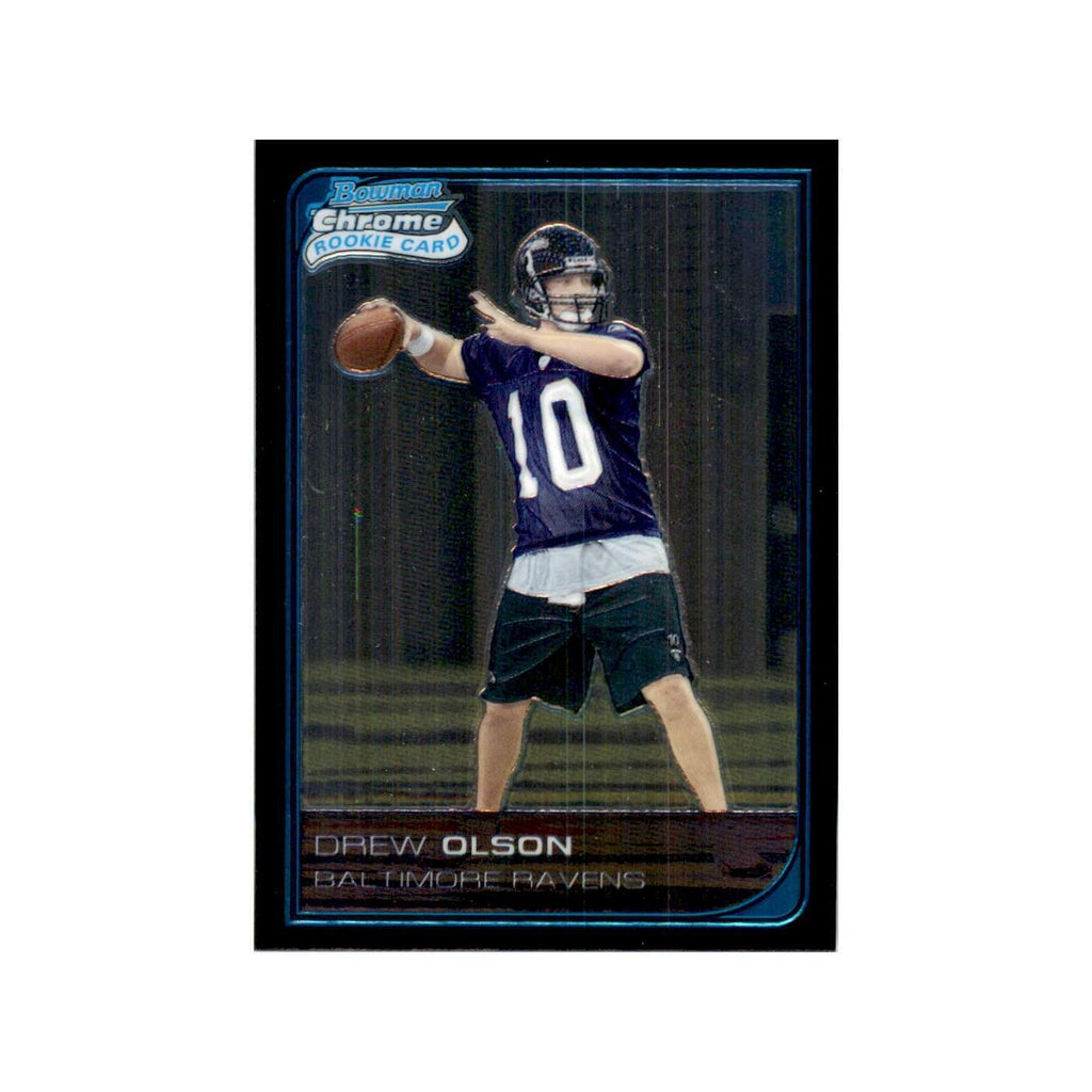 2006 Bowman Chrome Drew Olson RC Football Cards #44