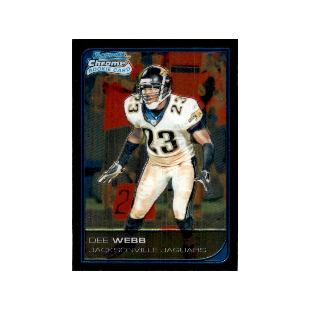2006 Bowman Chrome Dee Webb RC Football Cards #43
