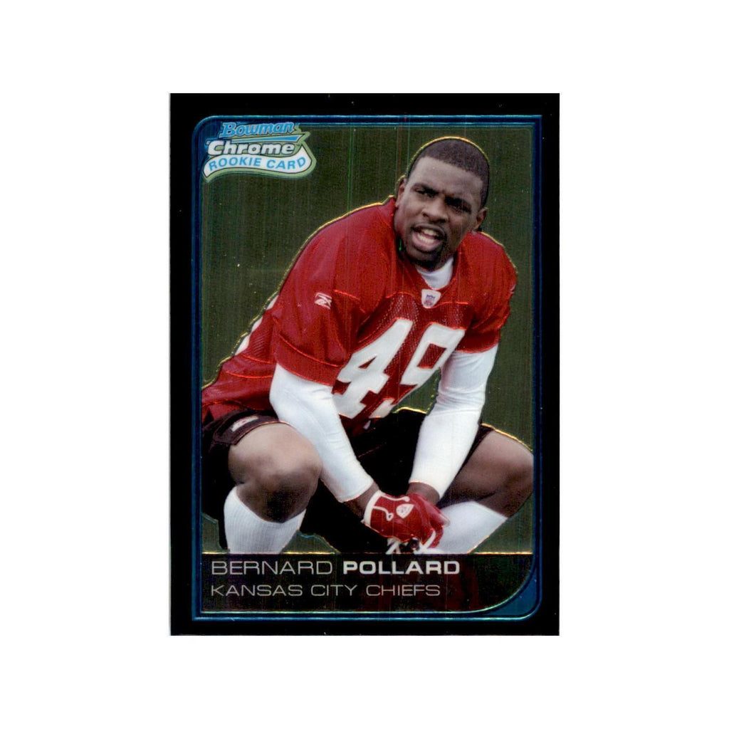 2006 Bowman Chrome Bernard Pollard RC Football Cards #5