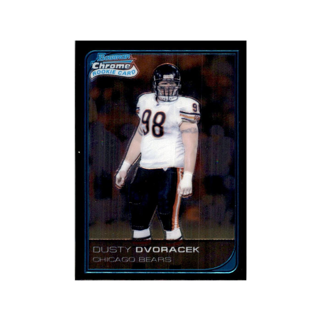 2006 Bowman Chrome Dusty Dvoracek RC Football Cards #26