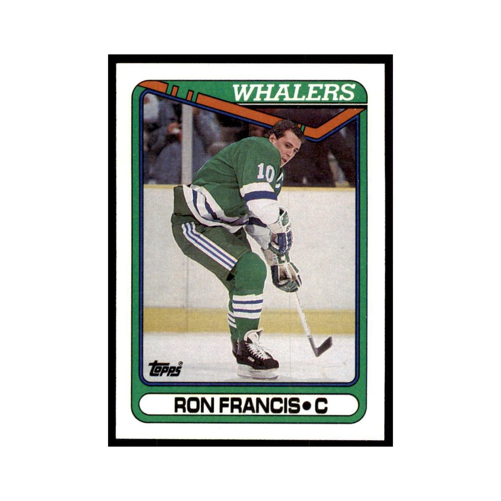 1990 Topps Hockey Card Ron Francis #311