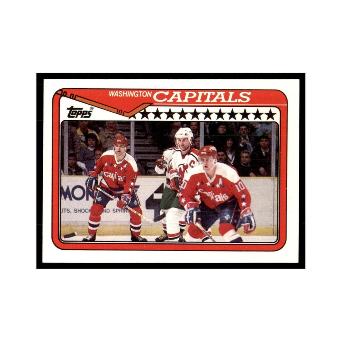1990 Topps Hockey Card Washington Capitals #394