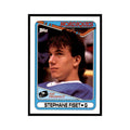 1990 Topps Hockey Card Stephane Fiset #312