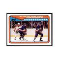 1990 Topps Hockey Card New York Islanders #315