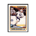1990 Topps Hockey Card Darrin Shannon #310