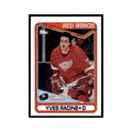 1990 Topps Hockey Card Yves Racine #361