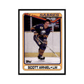 1990 Topps Hockey Card Scott Arniel #324