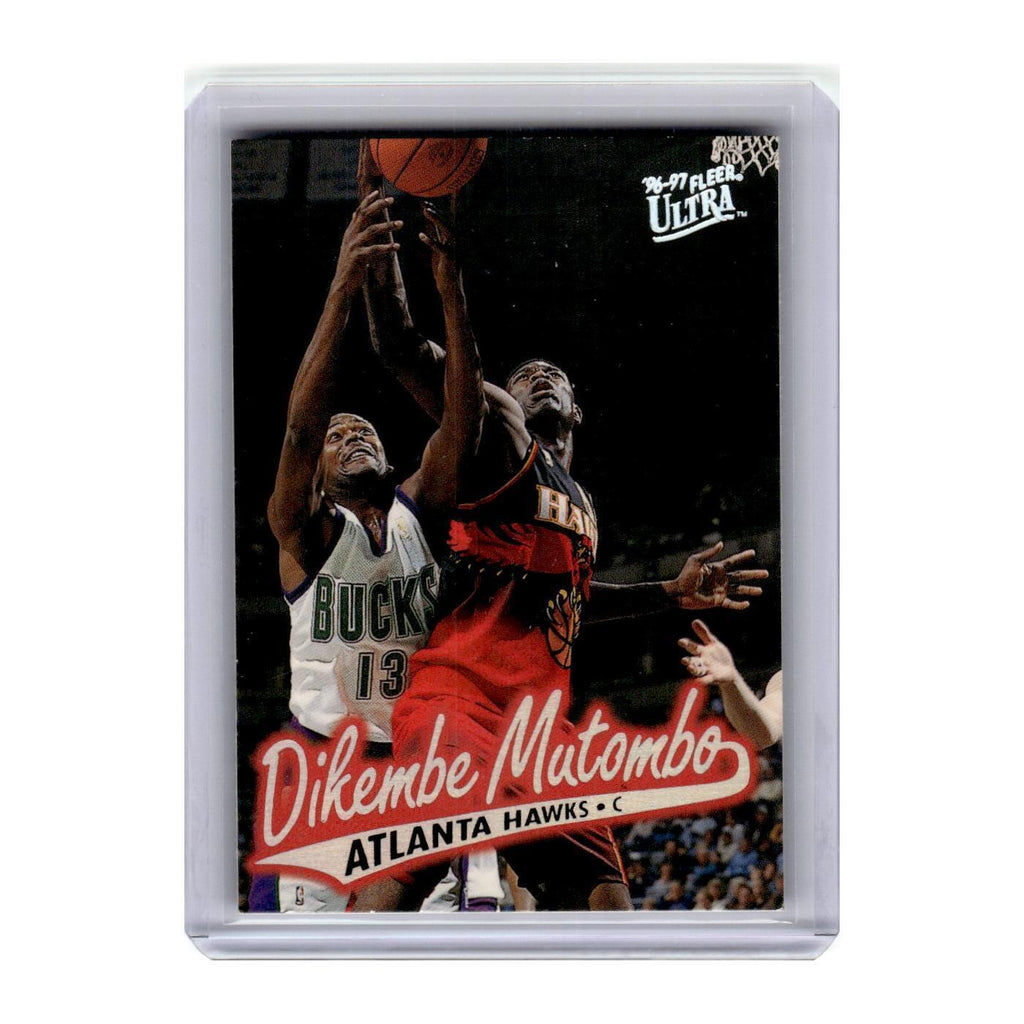 1996 Fleer Ultra Dikembe Mutombo Hawks #153
