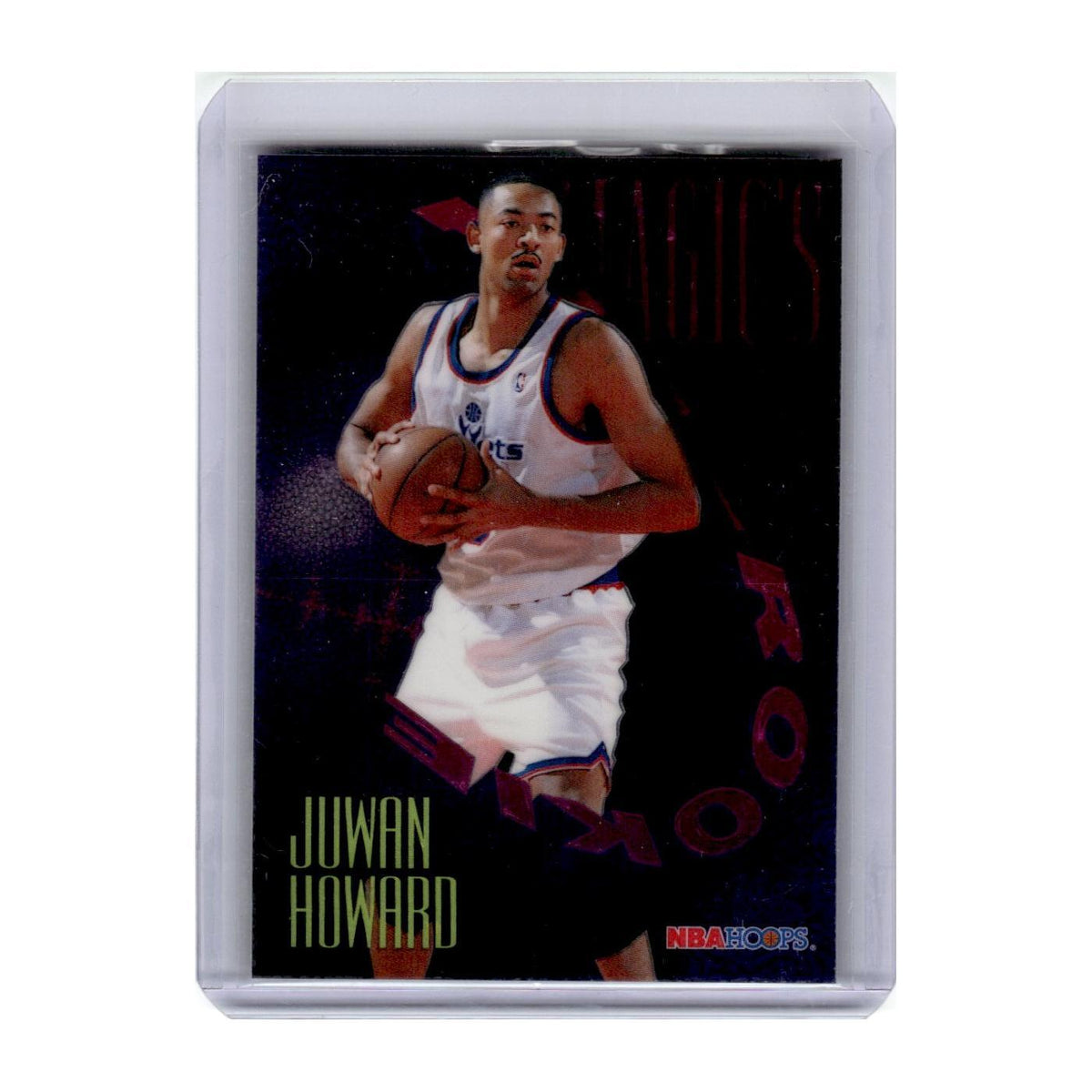 1995 Hoops Juwan Howard Washington Bullets #166