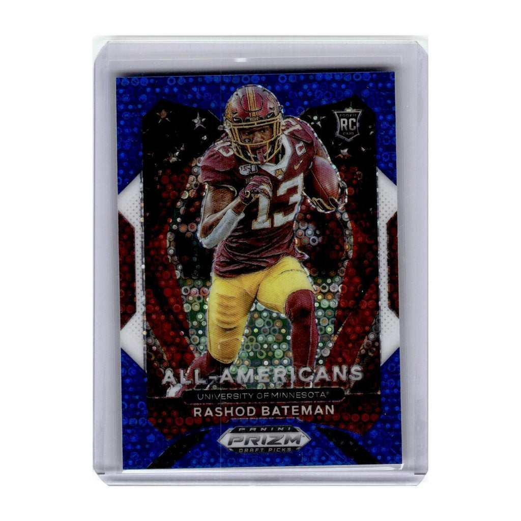 2021 Panini Prizm Draft Rashod Bateman Minnesota Golden Gophers #196