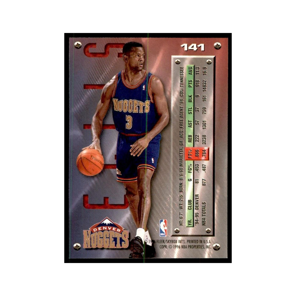 1995 Fleer Metal Dale Ellis Basketball Cards #141