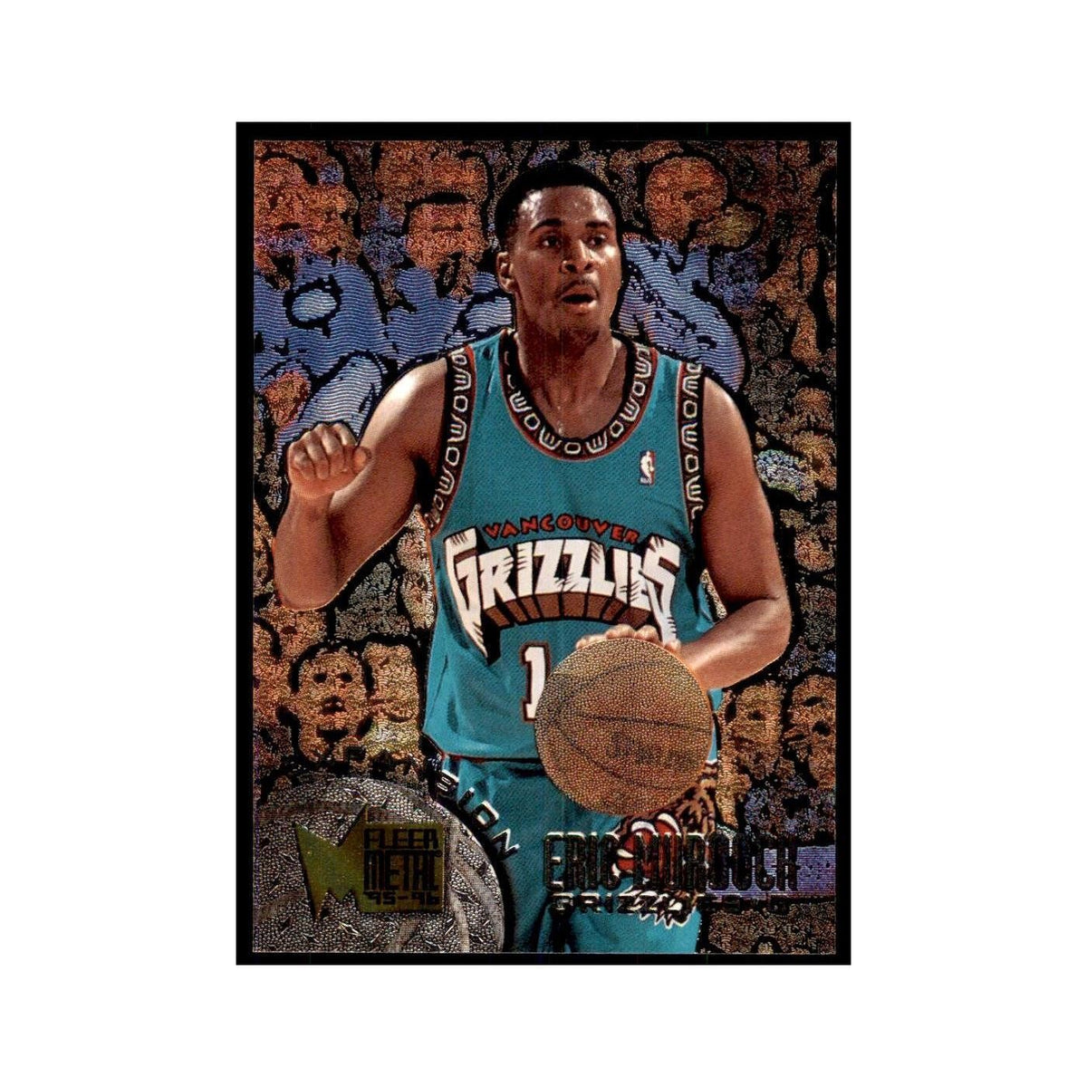 1995 Fleer Metal Eric Murdoch Basketball Cards #204