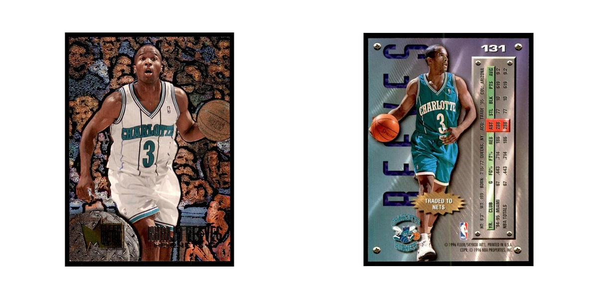 1995 Fleer Metal Khalid Reeves Basketball Cards #131