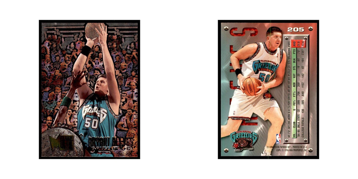 1995 Fleer Metal Bryant Reeves Basketball Cards #205