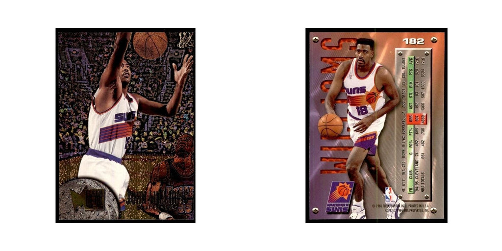 1995 Fleer Metal John Williams Basketball Cards #182