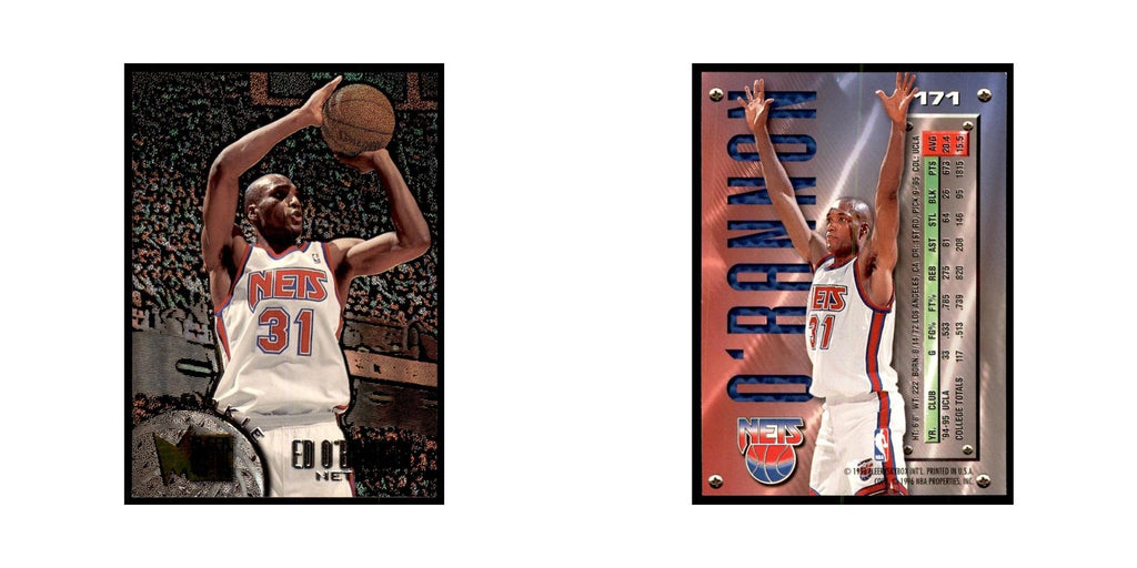 1995 Fleer Metal Ed O'Bannon Basketball Cards #171