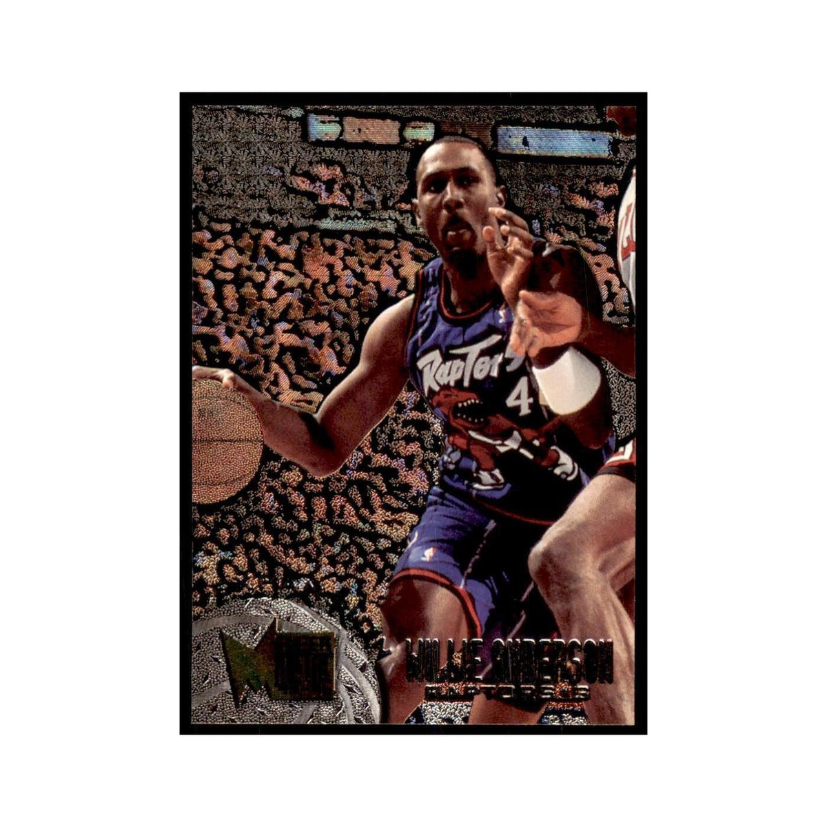 1995 Fleer Metal Willie Anderson Basketball Cards #196