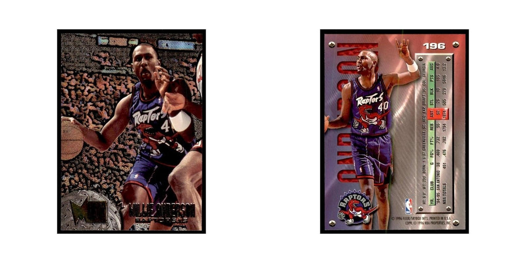 1995 Fleer Metal Willie Anderson Basketball Cards #196