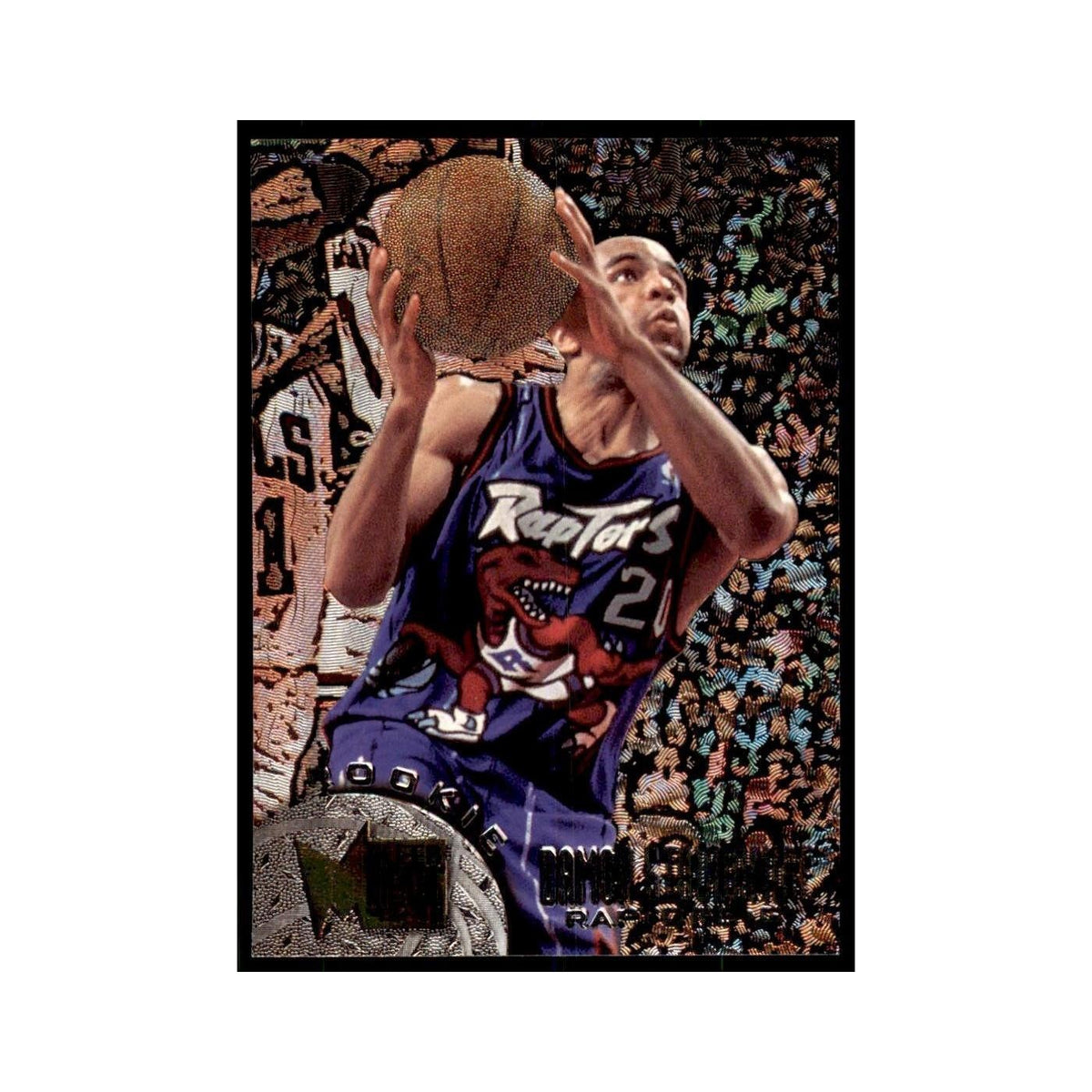 1995 Fleer Metal Damon Stoudamire Basketball Cards #200
