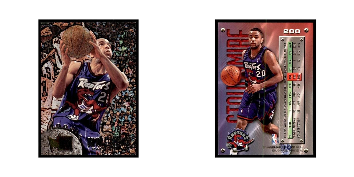 1995 Fleer Metal Damon Stoudamire Basketball Cards #200