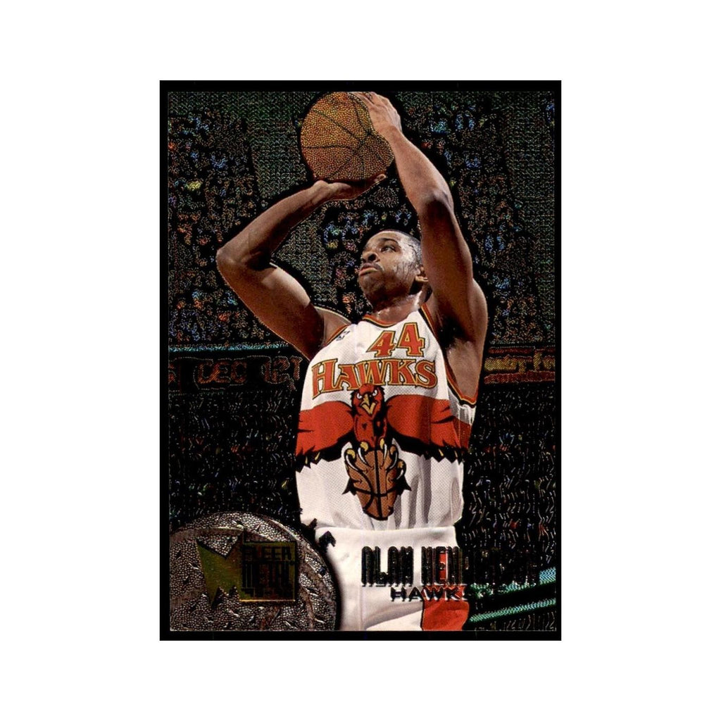 1995 Fleer Metal Alan Henderson Basketball Cards #123