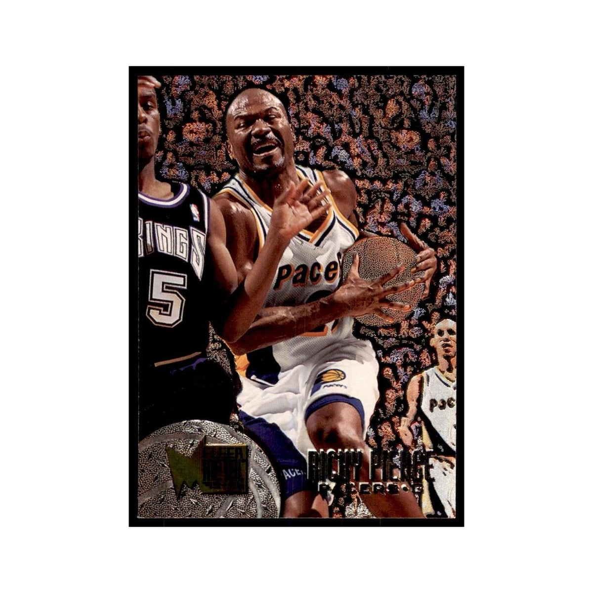 1995 Fleer Metal Ricky Pierce Basketball Cards #156