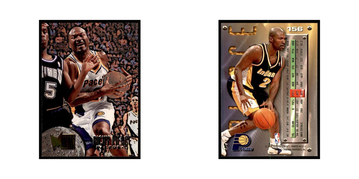 1995 Fleer Metal Ricky Pierce Basketball Cards #156