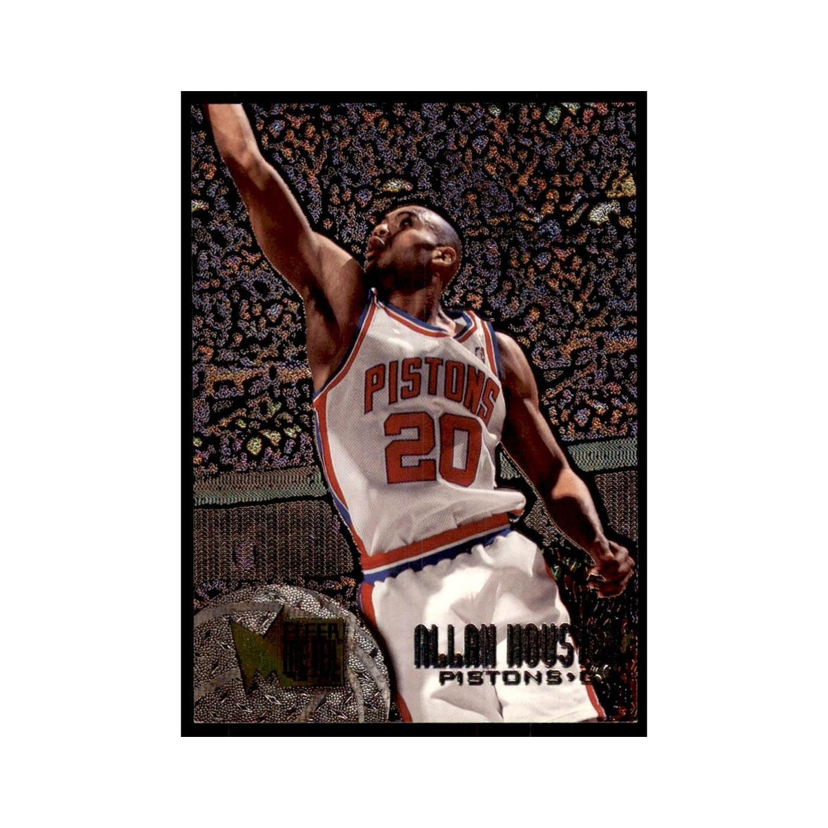1995 Fleer Metal Allan Houston Basketball Cards #145