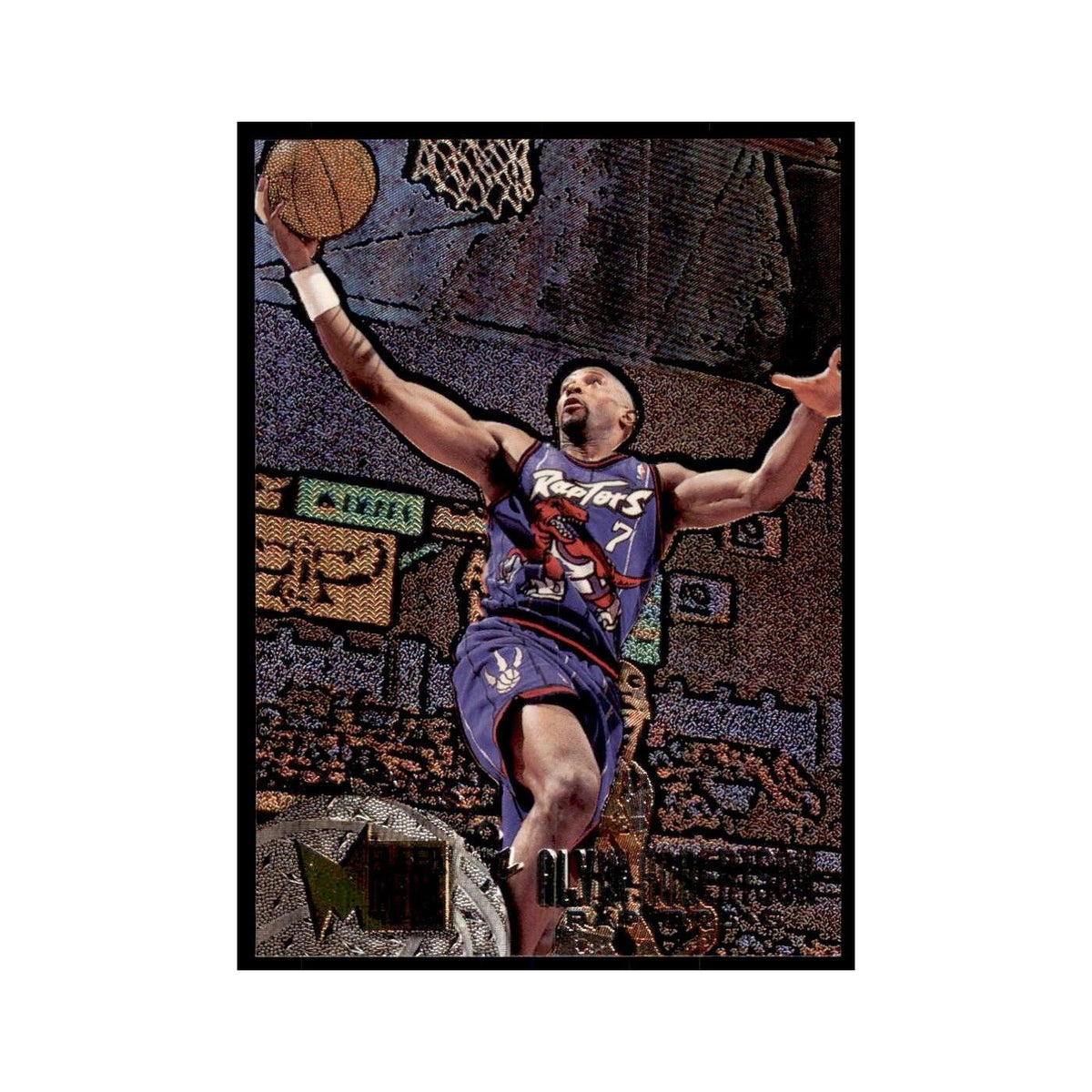 1995 Fleer Metal Alvin Robertson Basketball Cards #199