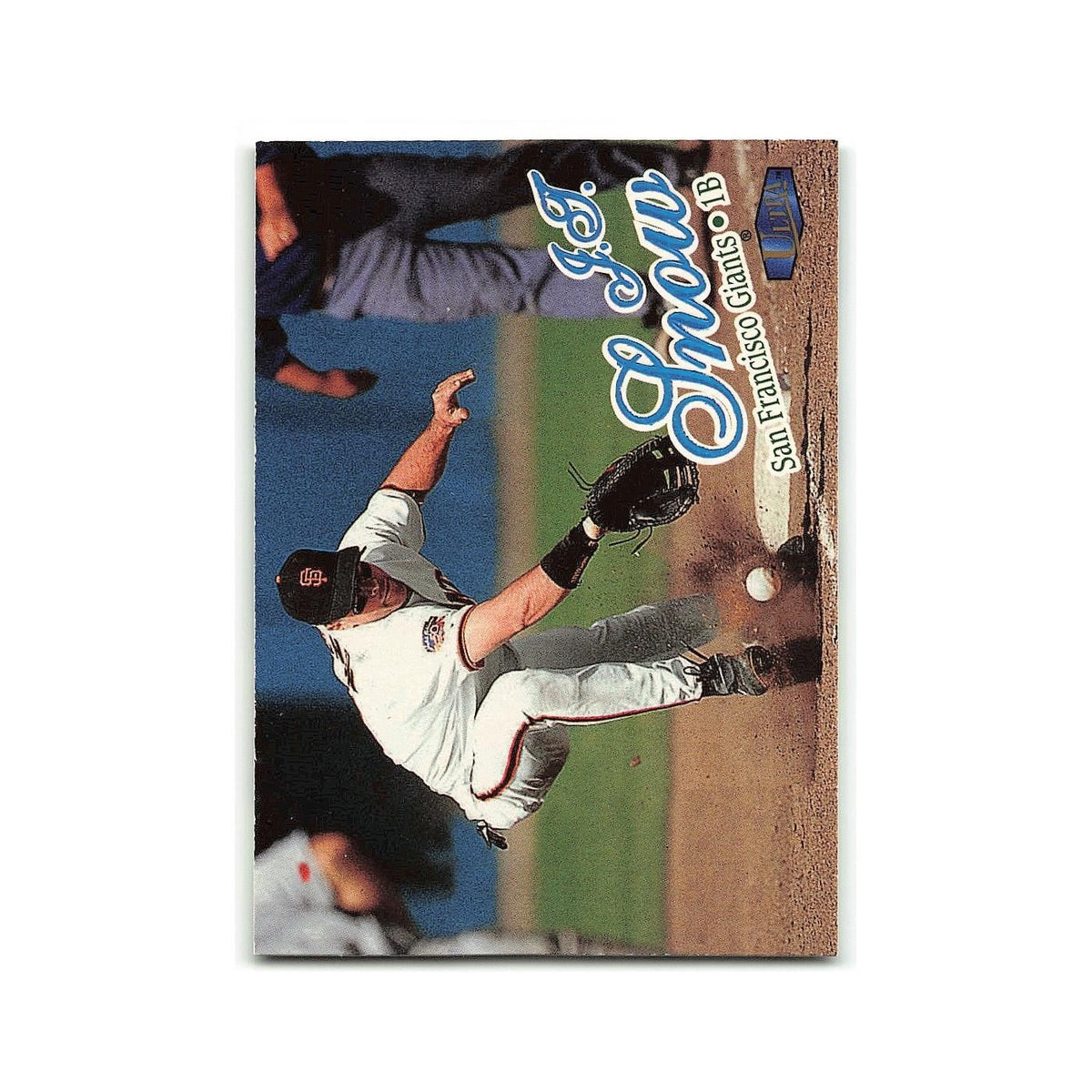 J.T. Snow 1998 Fleer Ultra #130 San Francisco Giants Baseball Card NM
