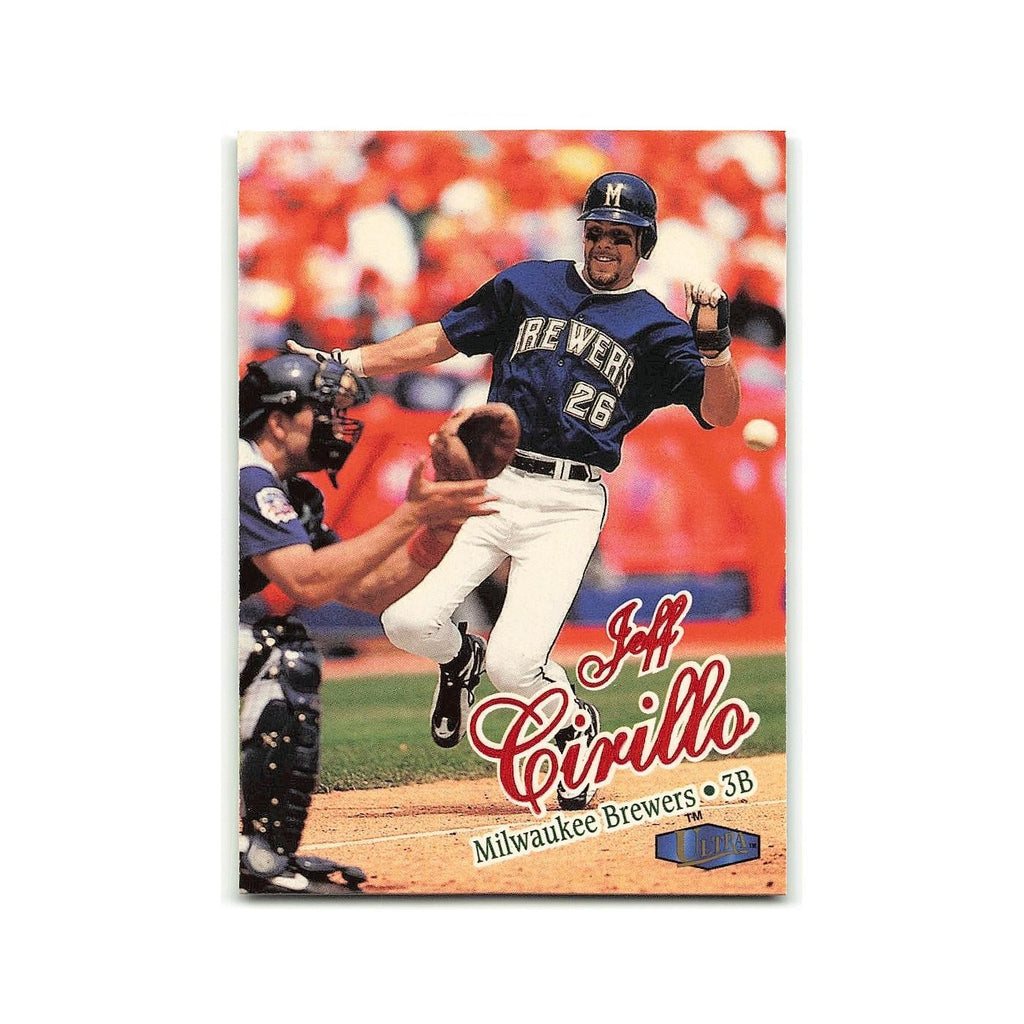 Jeff Cirillo 1998 Fleer Ultra #136 Milwaukee Brewers Baseball Card NM