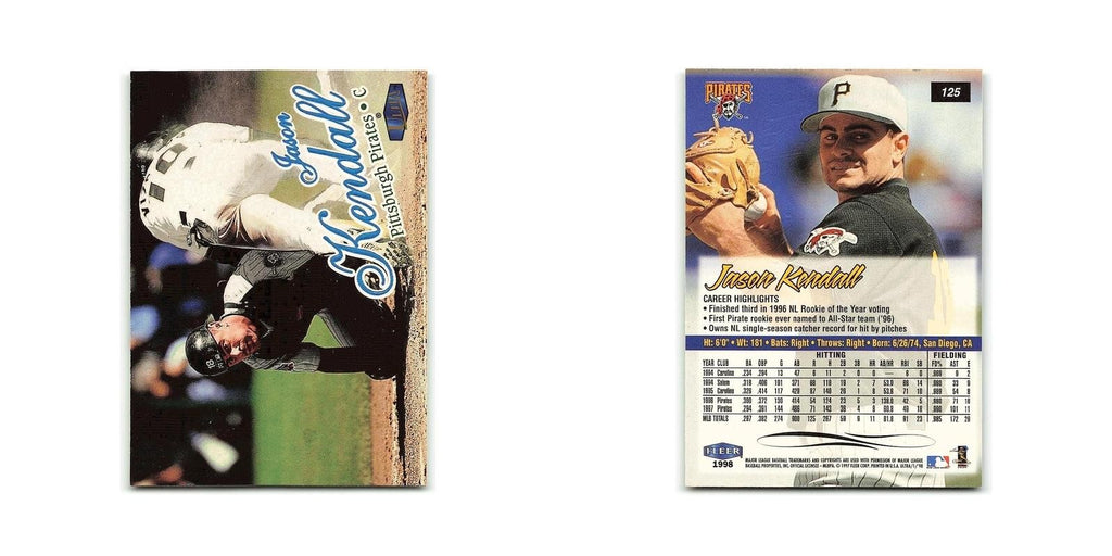 Jason Kendall 1998 Fleer Ultra #125 Pittsburgh Pirates Baseball Card NM