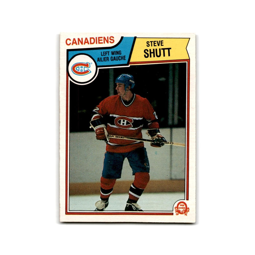 1983 O-Pee-Chee Steve Shutt Montreal Canadiens #198
