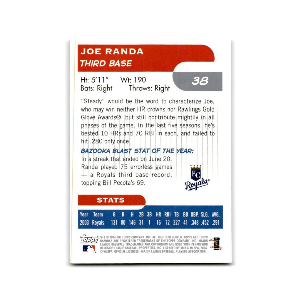 2004 Bazooka Joe Randa Royals #38