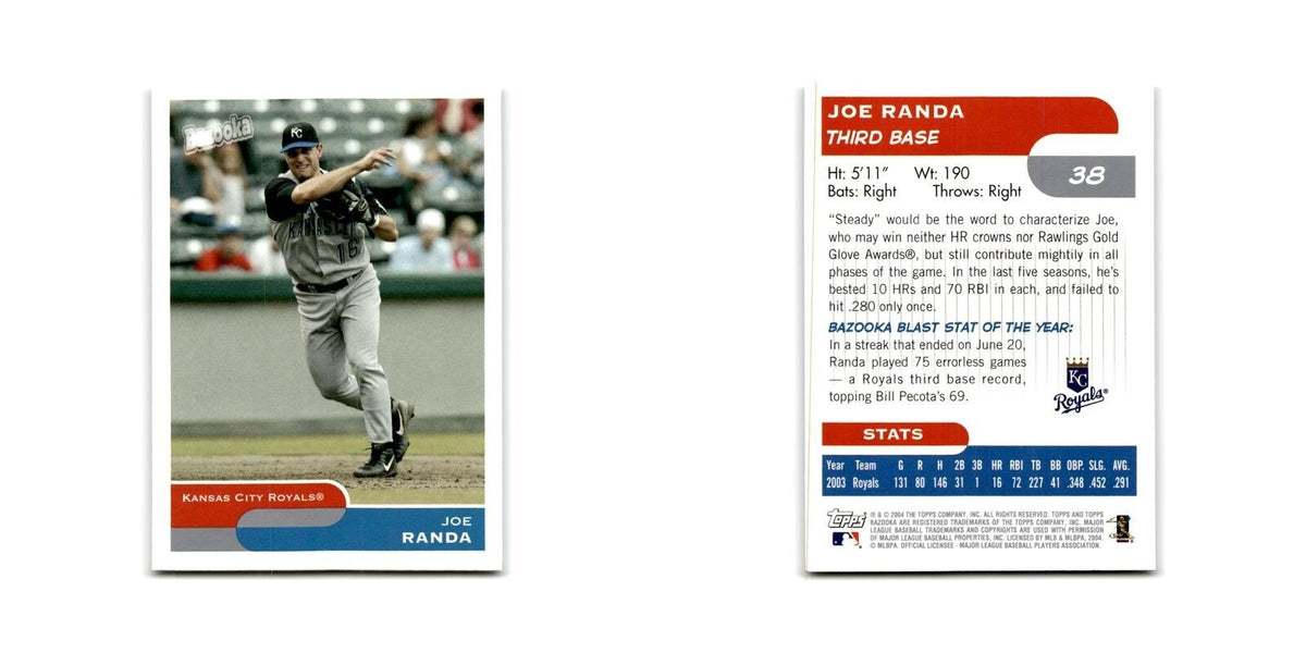 2004 Bazooka Joe Randa Royals #38