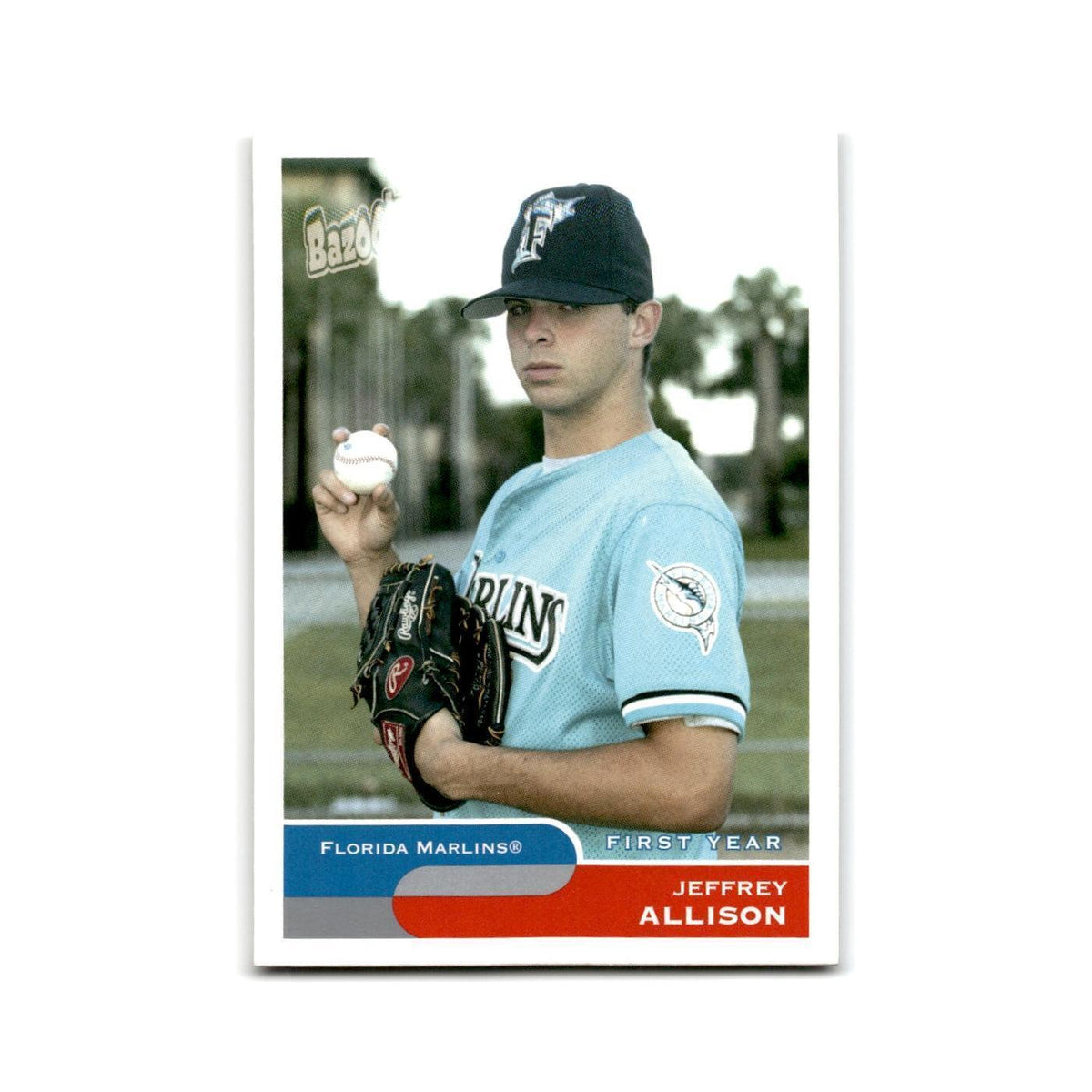 2004 Bazooka Jeff Allison Florida Marlins #297
