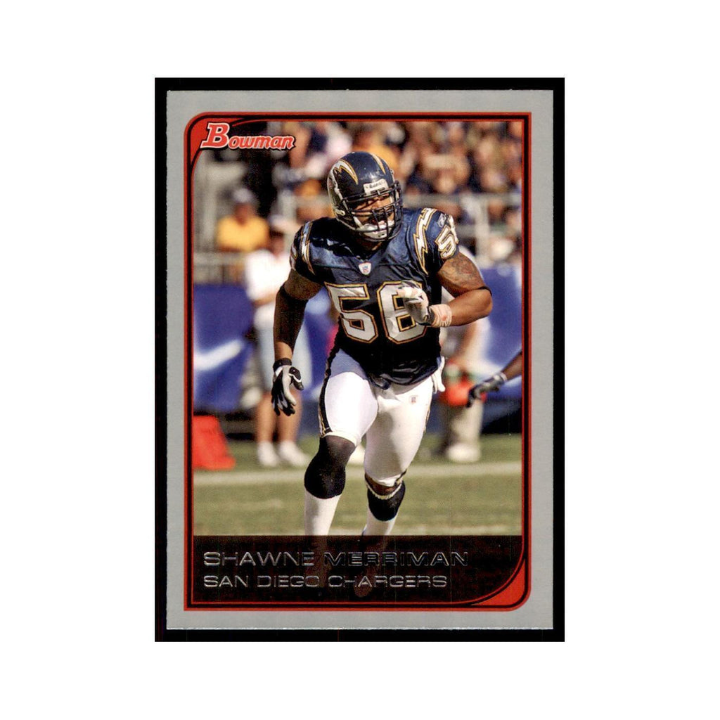 2006 Bowman Shawne Merriman Football Cards #20