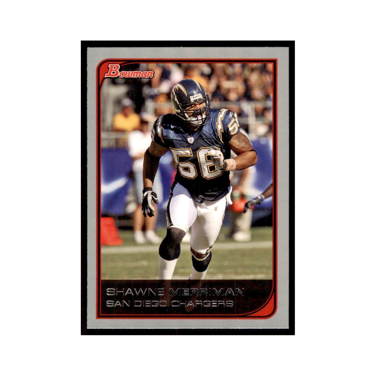 2006 Bowman Shawne Merriman Football Cards #20